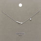 Madeline Love Clear, Rhodium L Brass Metal Cubic Zirconia Initial Monogram Pendant Necklace - Jewelry