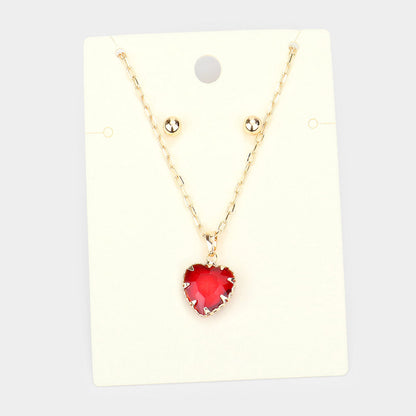 Heart Pendant Necklace