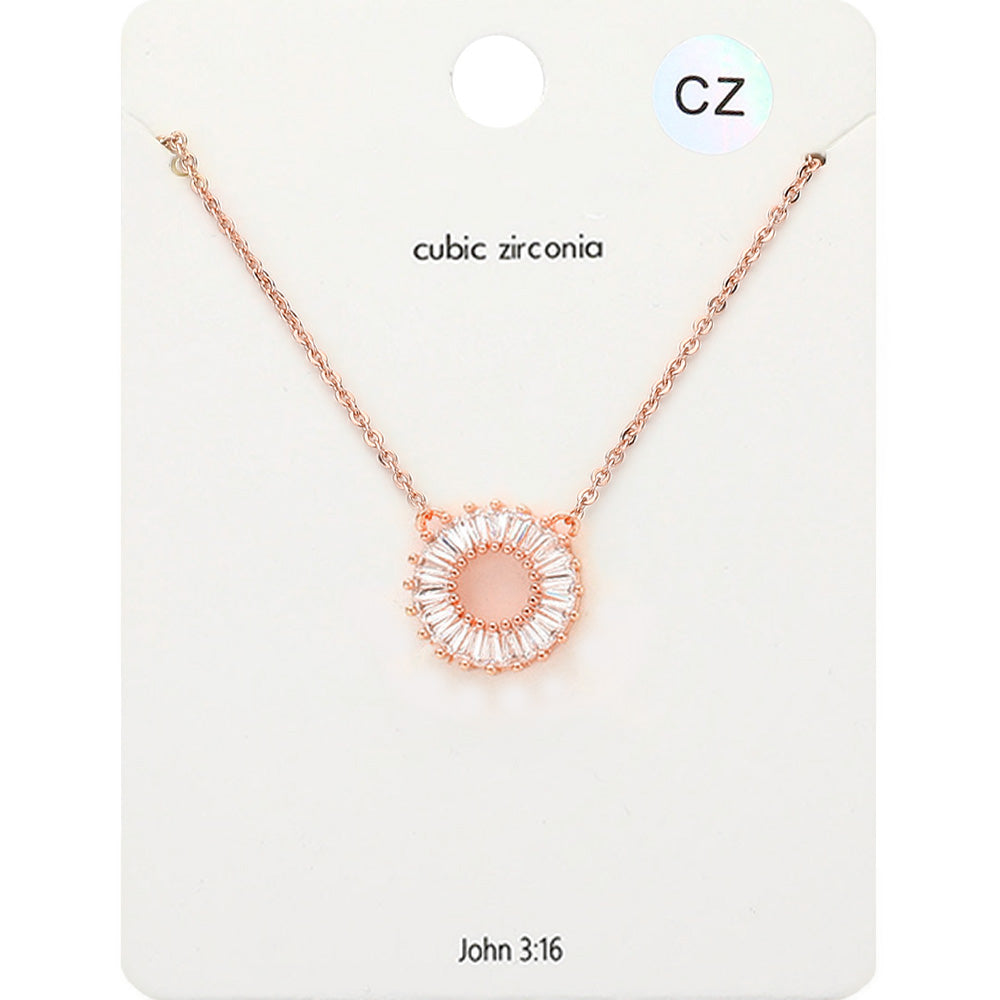 Clear, Rose Gold