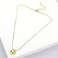 Gold Stainless steel heart pendant necklace is a durable and stylish accessory. Made from high-quality stainless steel, it is resistant to tarnishing and corrosion, ensuring a long-lasting shine. Perfect for adding a touch of elegance to any outfit, this necklace is a must-have for any fashion-forward individual.