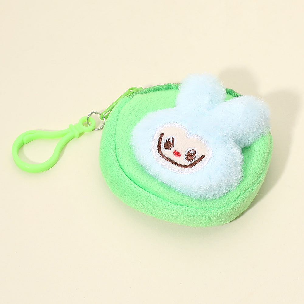 Madeline Love Assorted 12PCS - Plush Monster Bunny Mini Coin Pouch Keychain Bag Charm - Kids - extra