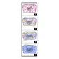 Madeline Love Assorted 12PCS - Beauty Express Message Flower Pattern Clear Shoulder Bags - Jewelry - desc
