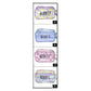 Madeline Love Assorted 12PCS - Beauty Express Message Flower Pattern Clear Cosmetic Makeup Travel Organizer Pouch Bags - Jewelry - desc