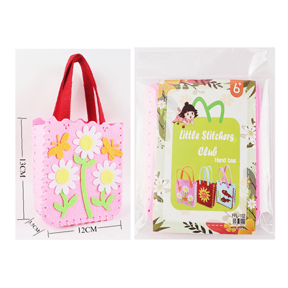 Madeline Love Assorted 12PCS - Little Stitchers DIY Felt Tote Bag Craft Kit for Kids - extra