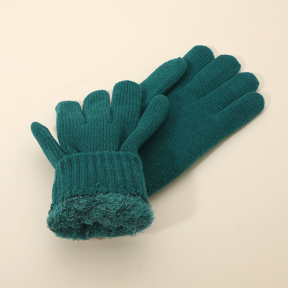 Assorted Soft knit gloves featuring a charming bow detail and cozy full-finger coverage. Designed for warmth and style, these gloves offer a snug fit and elegant touch, perfect for cold-weather outfits and everyday wear during chilly seasons.