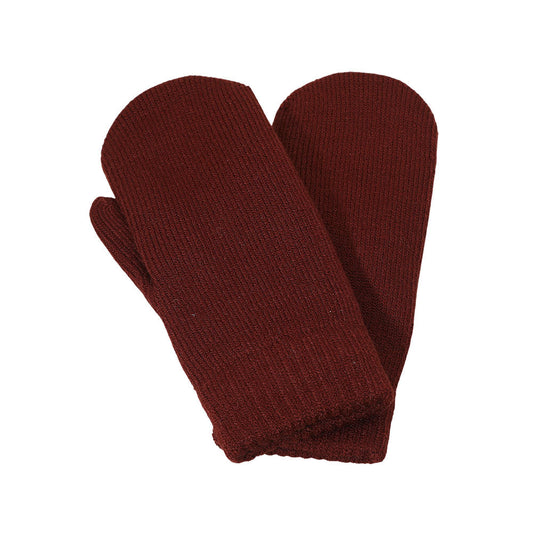 Assorted Soft knit winter mittens designed for warmth and comfort in cold weather. Featuring a ribbed cuff for a snug fit and a classic solid design, these mittens are perfect for everyday wear, outdoor activities, or gifting. Comes in a 12-pack with assorted neutral and seasonal shades.
