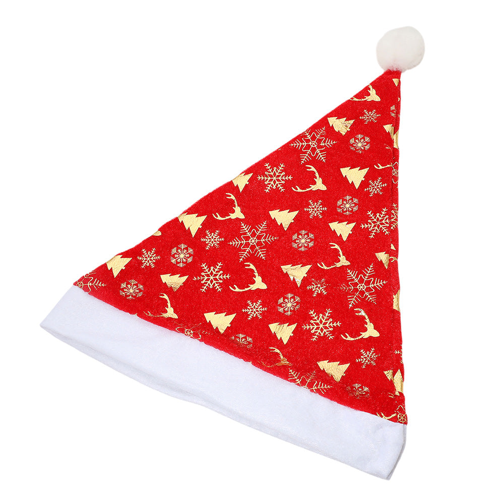 Red 12PCS - Christmas Santa Hat Set