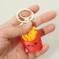 Madeline Love French Fries Clicker Fidget Bag Charm Keychains