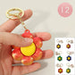 Madeline Love Daisy Flower Fidget Clicker Keycap Bag Charm Keychains