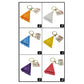 Madeline Love Cheese Wedge Fidget Clicker Keycap Bag Charm Keychains