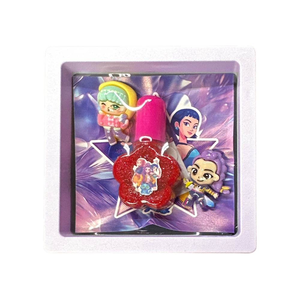 Madeline Love Assorted 24 SET OF 4 - Kpop Demon Hunters Charm and Glitter Nail Polish Set - Beauty & Cosmetics - extra