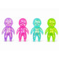 Madeline Love Glittered Figure Doll Squeeze Squishy Stress Relief Toy