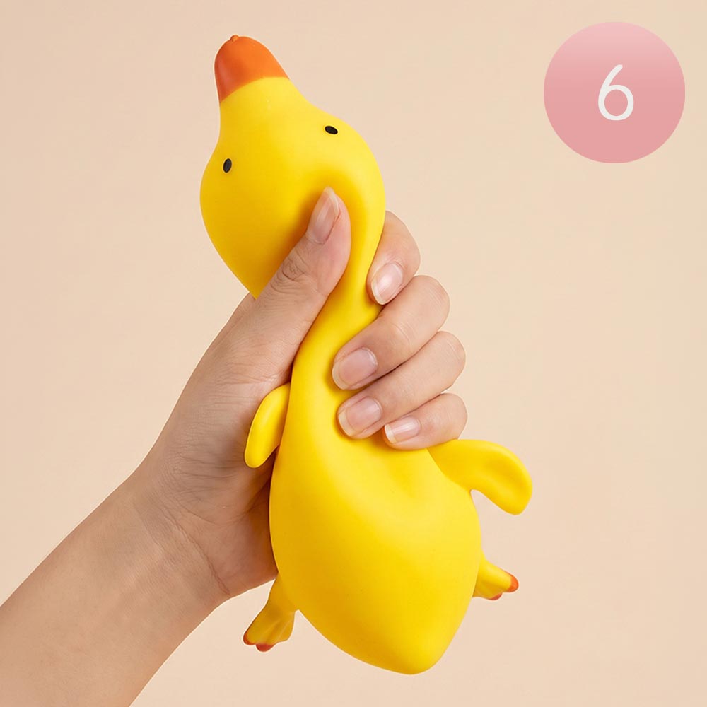 Madeline Love Jumbo Duck Cube Squeeze Squishy Stress Relief Toy