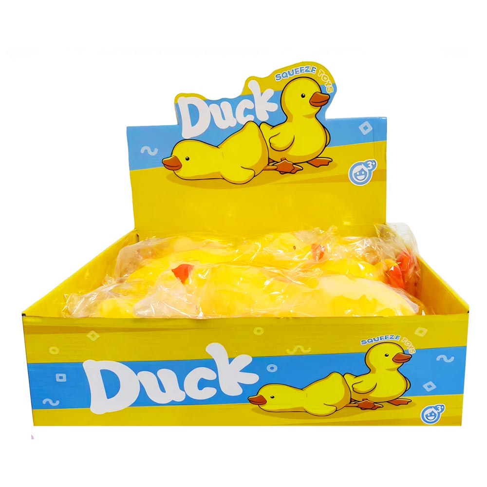 Madeline Love Jumbo Duck Cube Squeeze Squishy Stress Relief Toy