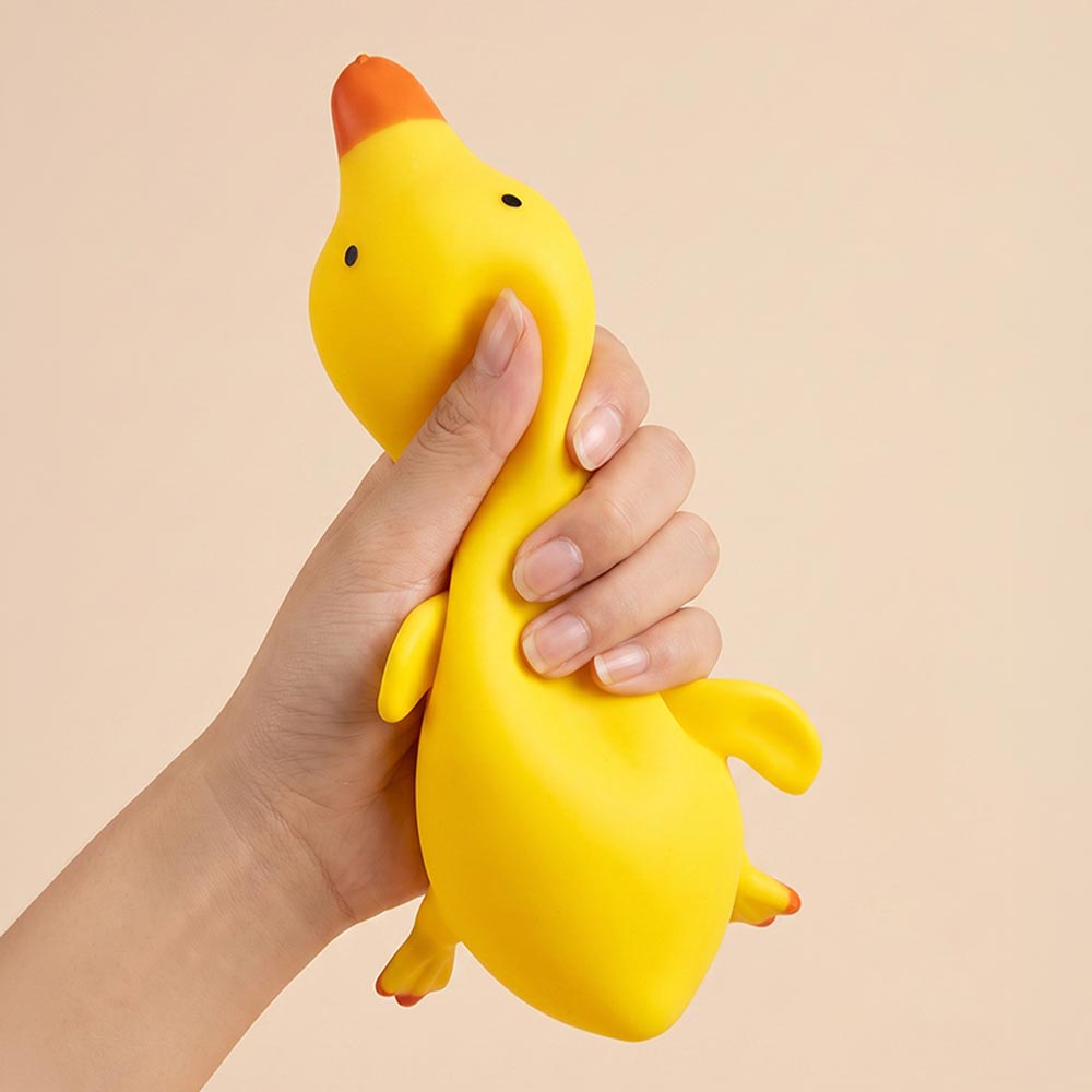 Madeline Love Jumbo Duck Cube Squeeze Squishy Stress Relief Toy