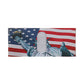 Madeline Love Multi 12PCS - American USA Flag Statue Of Liberty Printed Flat Money Case - Jewelry - desc