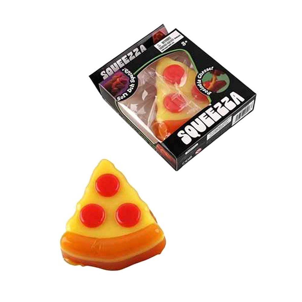 Madeline Love Pizza Slice Squeeze Squishy Stress Relief Toy