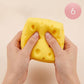 Madeline Love Jumbo Cheese Square Cube Squeeze Squishy Stress Relief Toy