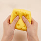 Madeline Love Jumbo Cheese Square Cube Squeeze Squishy Stress Relief Toy