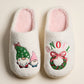 Madeline Love Ivory 6Pairs - Gnome Noel Indoor Slippers - Hair Accessories - desc