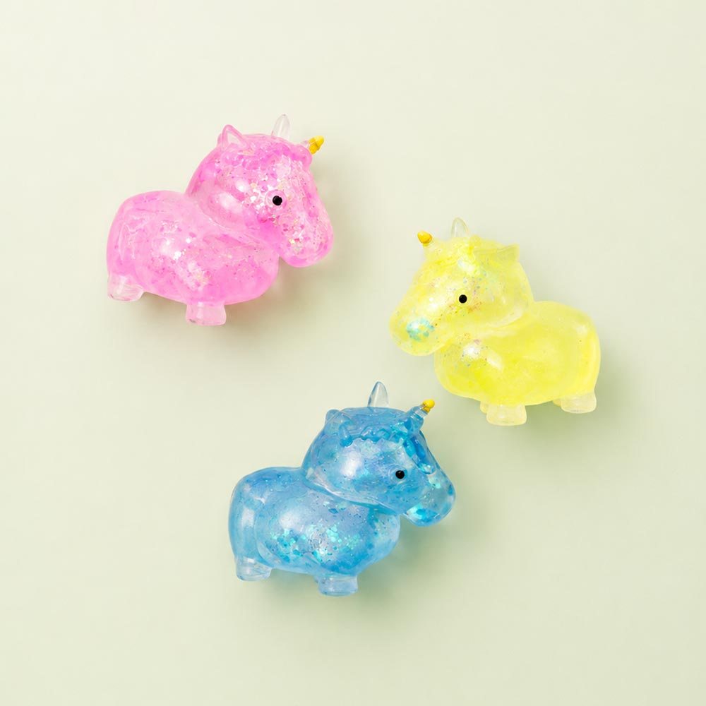 Madeline Love Glitter Unicorn Squeeze Squishy Stress Relief Toy