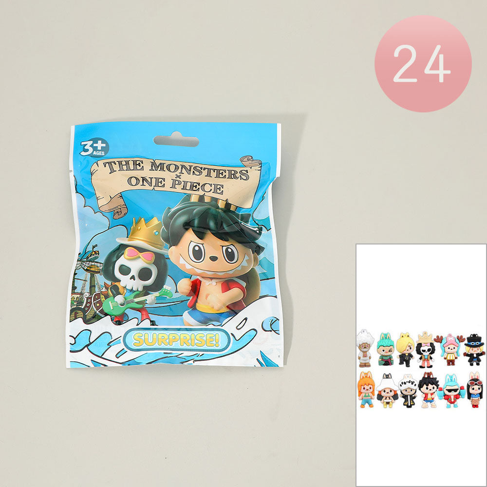 Madeline Love Assorted 24PCS - Surprise Monster One Piece Blind Bag Mini Figure Toys - Kids