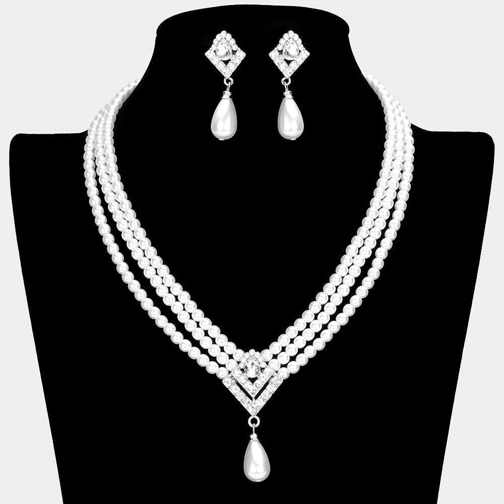 Silver, White