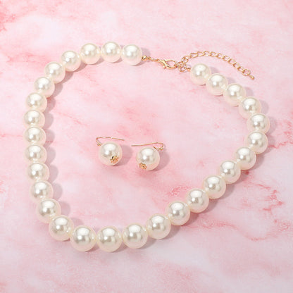 Madeline Love Cream Classic Pearl Beaded Necklace - Necklaces