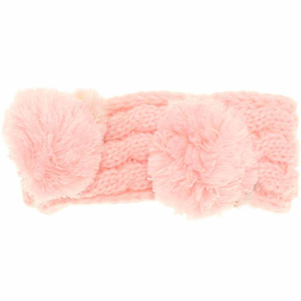 Pale_Pink Kids Solid Double Pom Head Wrap combines comfort and style for active little ones. Crafted from soft, stretchy fabric, it ensures a secure fit throughout playtime or daily wear. The double pom design adds a playful touch, making it an ideal accessory to keep hair neatly in place while enhancing any outfit with fun, youthful charm. Durable and easy to clean, it’s perfect for both busy kids and parents. 