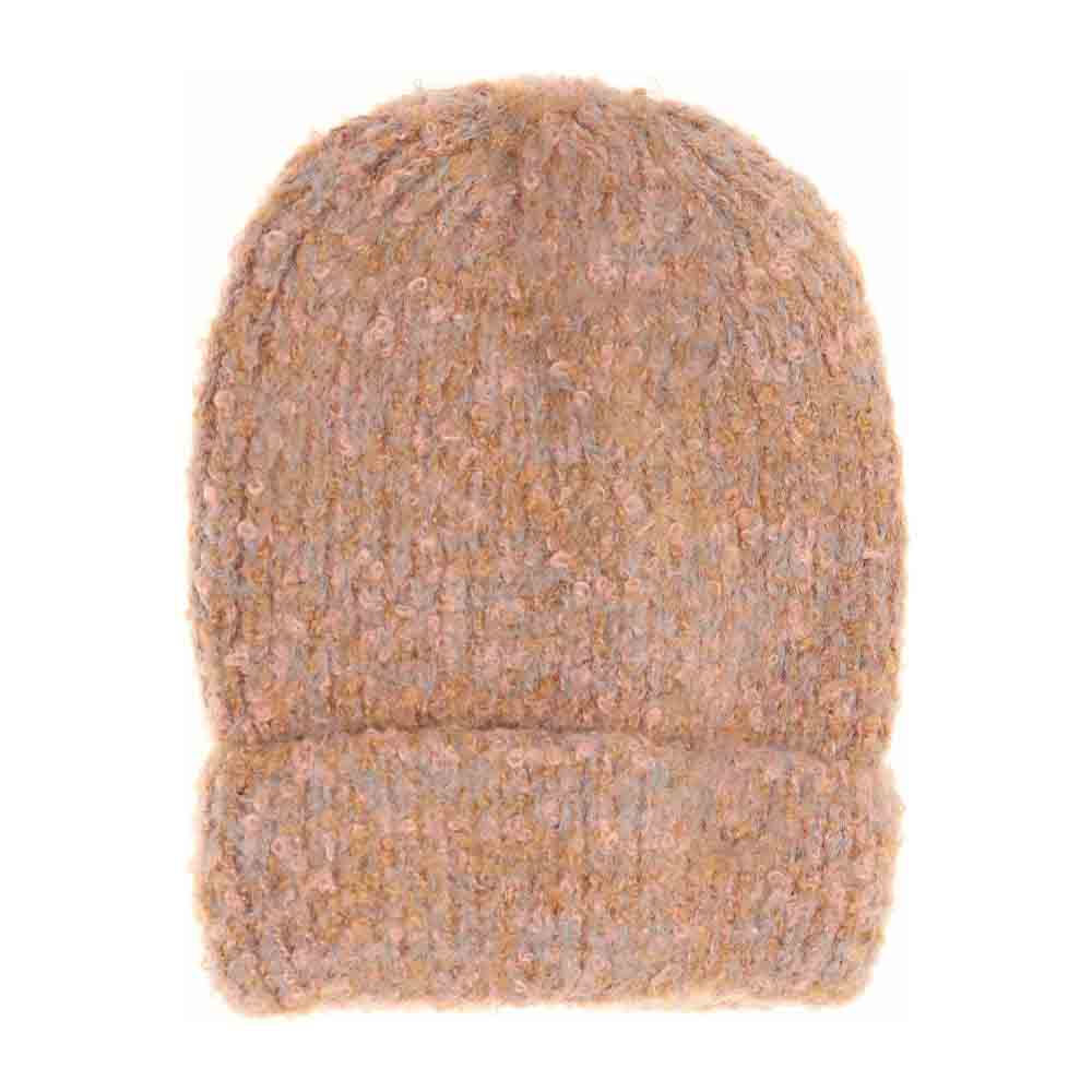PeachPink Soft Boucle Knit Cuff CC Beanie offers expert-level comfort with its plush boucle knit fabric that provides warmth without bulk. Designed with a cuffed edge, it ensures a secure fit while maintaining breathability. Ideal for cold weather, this beanie combines refined texture and practical functionality, making it a sophisticated accessory for everyday wear. 