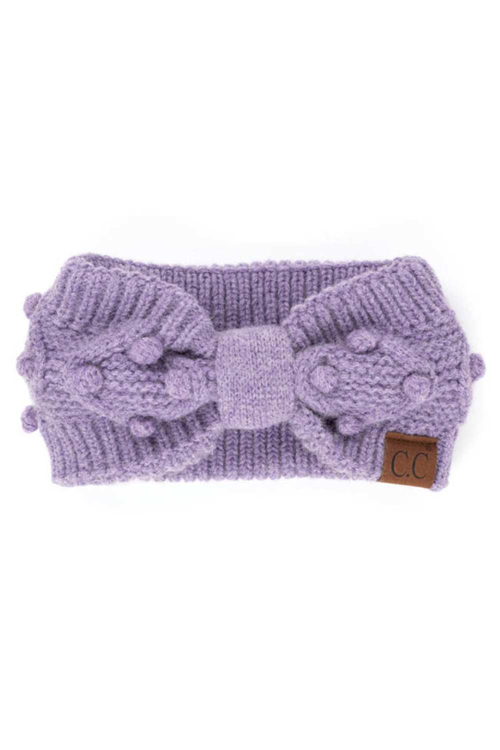 Periwinkle Cozy up with the C.C Bobble Headwrap, the perfect accessory for chilly days and casual style. Crafted from 100% acrylic, this soft and stretchy headwrap features handmade bobbles that add playful texture and charm. One size fits most, making it an easy grab-and-go essential. Whether you're running errands or bundling up outdoors, this versatile wrap keeps you warm while adding a touch of personality to any outfit. Made in China with quality craftsmanship you can trust.