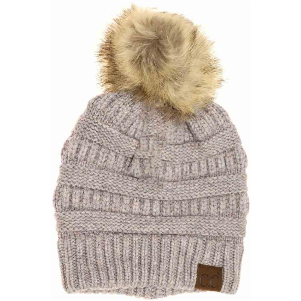 PeriwinkleMix Mixed Soft Yarn Natural Pom Beanie features a high-quality blend of yarns that ensures exceptional softness and durability. Its natural hues provide a versatile, understated look, while the plush pom adds a refined finishing touch. Engineered for warmth without bulk, this beanie is an expert choice for those seeking both comfort and classic style in cooler weather. 