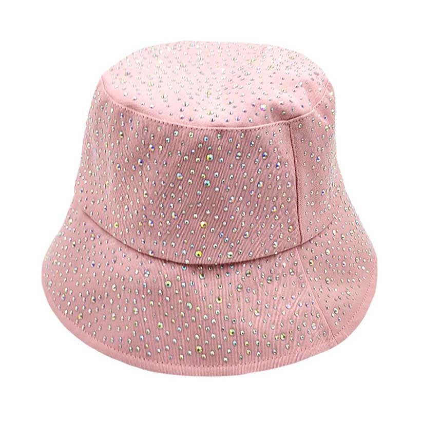 Pink Bling Bucket Hat, keep your styles on even when you are relaxing at the pool or playing at the beach. Large, comfortable, and perfect for keeping the sun off of your face, neck, and shoulders. Perfect summer, beach accessory. Ideal for travelers who are on vacation or just spending some time in the great outdoors.