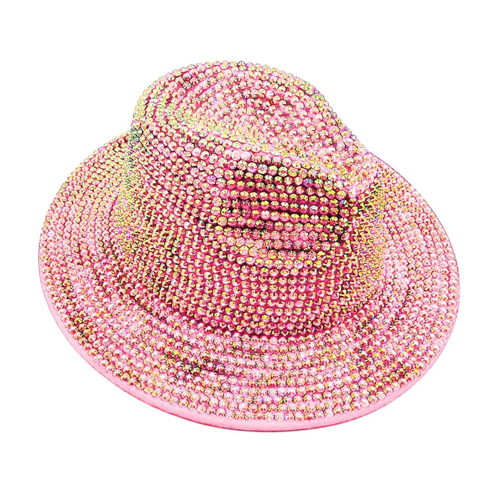 Bling Studded Panama Hat