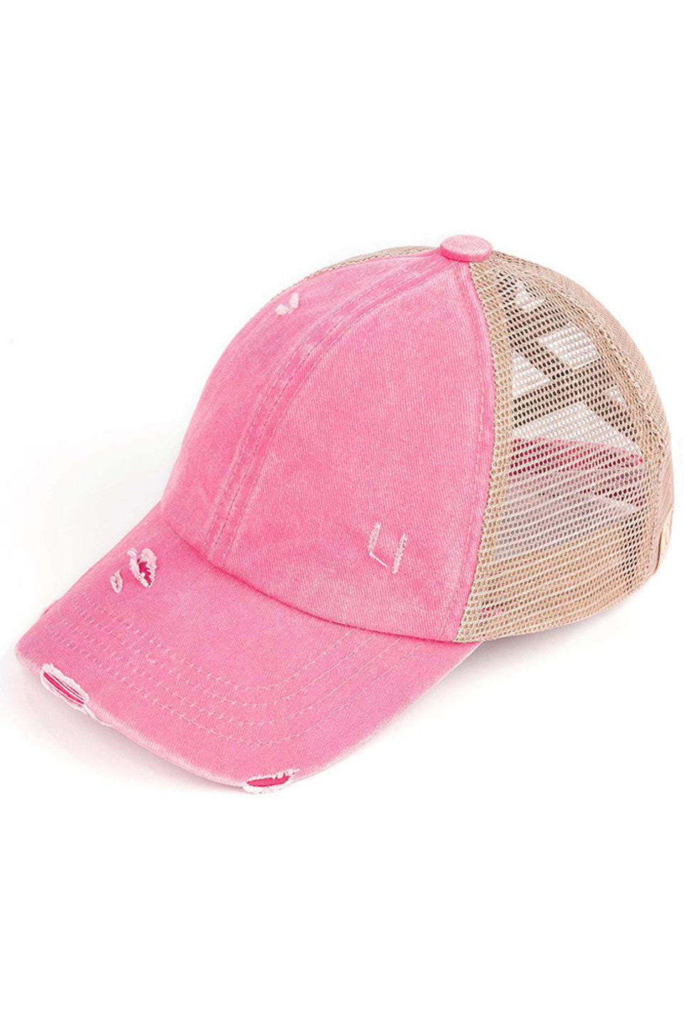 Pink C.C Kids Baseball Pony Cap combines classic sporty style with practical design tailored for children. Featuring an adjustable strap for a secure fit and a ponytail opening, it offers comfort and convenience for active kids. Crafted from durable materials, this cap provides sun protection while allowing breathability, making it ideal for outdoor play and sports activities. Its versatile design complements casual outfits, ensuring your child stays stylish and comfortable throughout the day. 