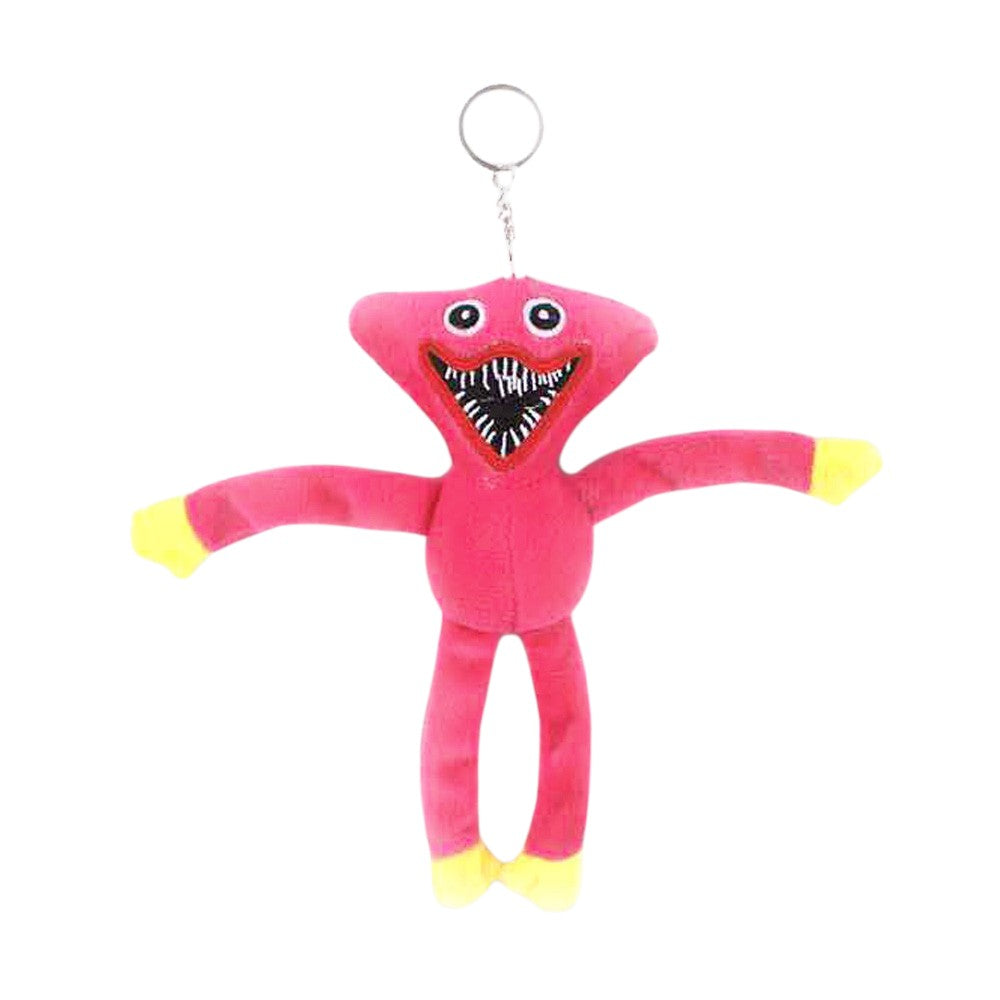Pink Game Character Plush Bag Charm is a playful addition to any bag. Made from plush material, it features an iconic game character design that will catch the eye of any gamer. Show off your love for gaming with this unique and fun charm. 
