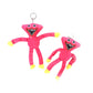 Pink Game Character Plush Bag Charm is a playful addition to any bag. Made from plush material, it features an iconic game character design that will catch the eye of any gamer. Show off your love for gaming with this unique and fun charm. 