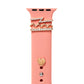 Pink Heart Pointed Apple Watch Silicone Band adds a touch of elegance and personality to your Apple Watch. The pointed design brings a unique and stylish element to your device. Made of durable silicone, it offers a comfortable and secure fit for all-day wear. Show off your individuality with this beautiful band.