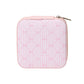 Pink  Pink Bow Pattern Portable Square Jewelry Box is perfect for storing and organising your precious jewellery. The elegant pink bow pattern adds a touch of style, making it a great addition to your dressing table or as a gift. Its compact size makes it ideal for travelling.