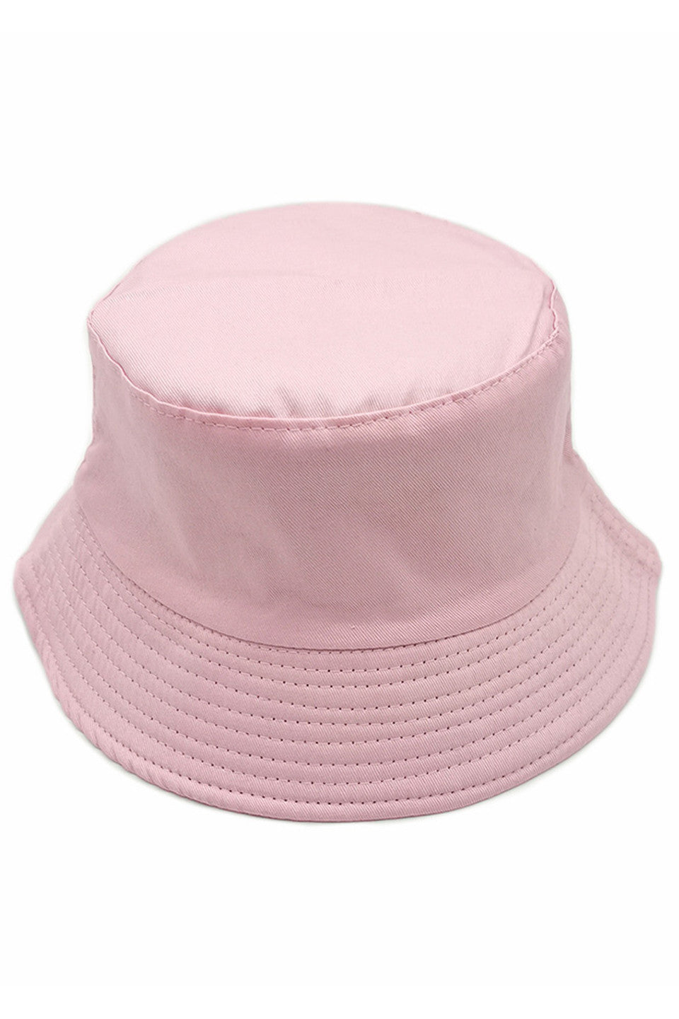 Pink SOLID BUCKET HAT is crafted with durable materials for lasting quality. Features a classic silhouette with all-around sun protection and a comfortable fit. Versatile design pairs effortlessly with casual outfits while providing functional style for outdoor activities. The solid color ensures maximum wardrobe compatibility. 
