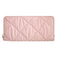 Pink Shiny Faux Leather Padded Wallet with Wristlet offers a sleek and stylish solution for storing your essentials. Its shiny faux leather material adds a touch of sophistication, while the padded design keeps your valuables safe. The attached wristlet also provides convenience and hands-free carrying. 