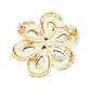 PinkCrystal Crystal Teardrop Cluster Flower Pin Brooch will add sparkle to any outfit. The intricate design and high-quality crystals create a stunning statement piece to enhance any garment. Perfect for weddings, parties, or special occasions. 