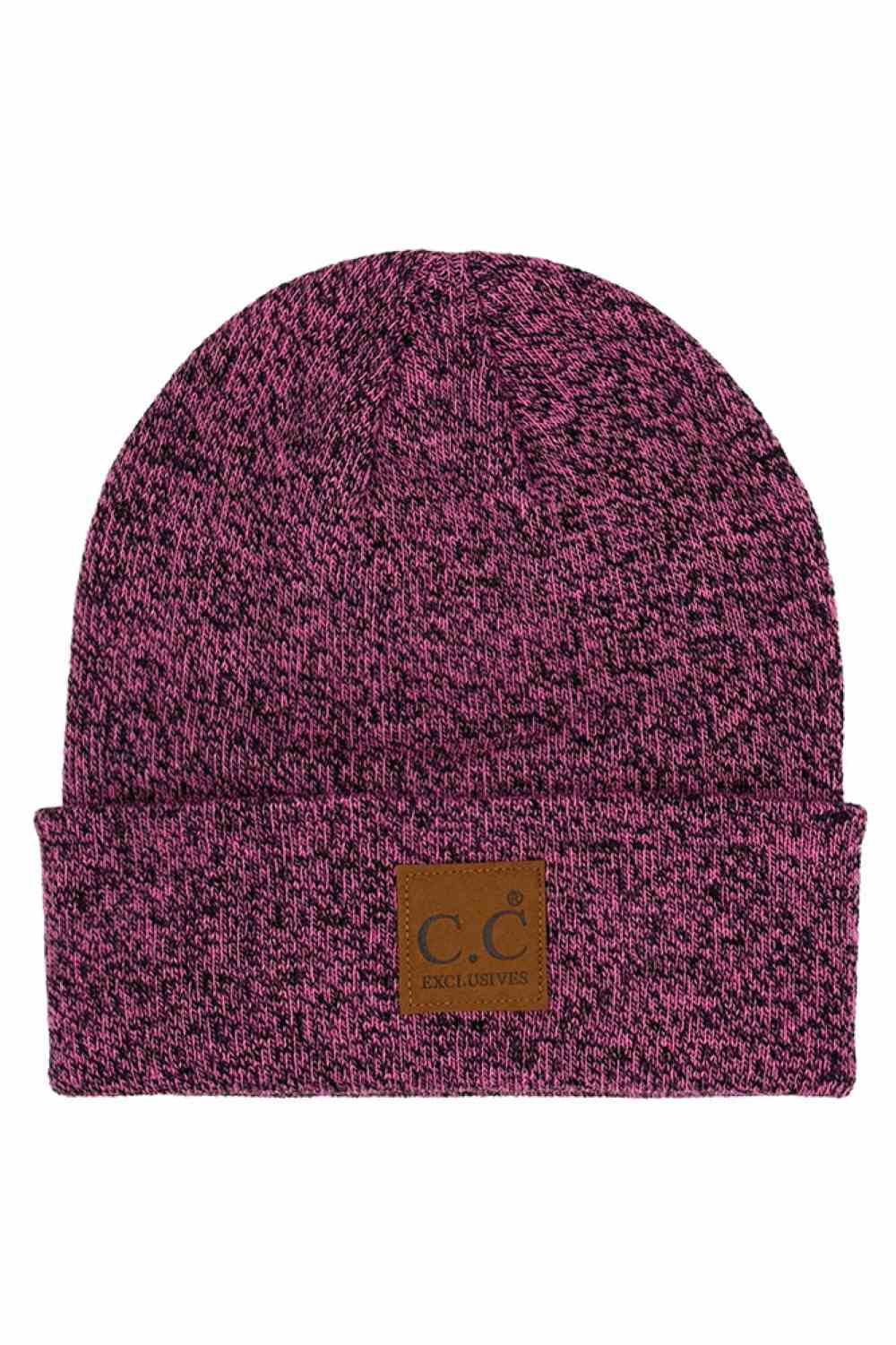Pink mix The C.C Unisex Classic Basic Solid Color Beanie features a timeless knit design with a clean, solid color finish for effortless everyday style. Soft, stretchy, and comfortable, it provides reliable warmth and a versatile fit for both men and women.