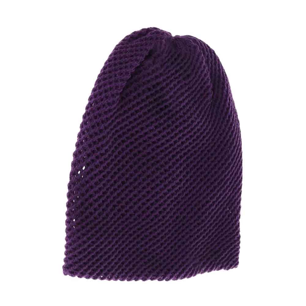 Purple Unisex Slouchy C.C Beanie combines modern style with comfortable warmth, featuring a relaxed fit that suits all head shapes. Crafted from soft, breathable fabric, it offers lightweight insulation while maintaining breathability. Its versatile design makes it ideal for everyday wear, ensuring an effortlessly stylish look for any season. Durable and easy to care for, this beanie balances fashion and function with expert precision.