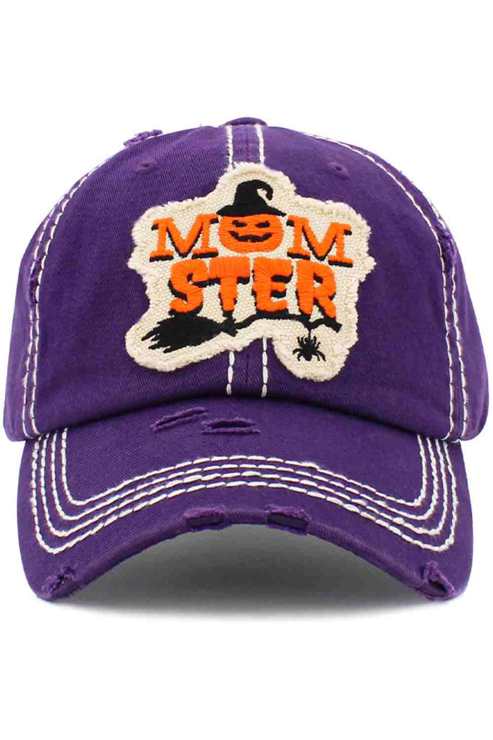 The MOMSTER Washed Vintage Baseball Cap features a playful, bold slogan with a perfectly distressed vintage finish for a fun, trendy look. Comfortable and easy to style, it’s perfect for busy mom life, casual outings, and adding a touch of humor to everyday wear.