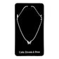 Madeline Love Clear, Silver Dainty Butterfly CZ Stone Pendant Accent Rhinestone Paved Necklace - Hair Accessories - desc