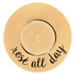 C.C Paper Brim Straw Hat With Lettering And Ribbon Band 100% Paper Straw