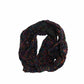 Rainbow KIDS Multi Tone Cable Knit CC Infinity Scarf offers a blend of warmth and style with its soft, durable cable knit construction. Featuring a multi-tone design, this infinity scarf ensures a snug, comfortable fit with no loose ends to manage, making it ideal for active children. Its breathable fabric delivers effective insulation to keep kids cozy during colder months, while the versatile look complements a variety of outfits and occasions. 