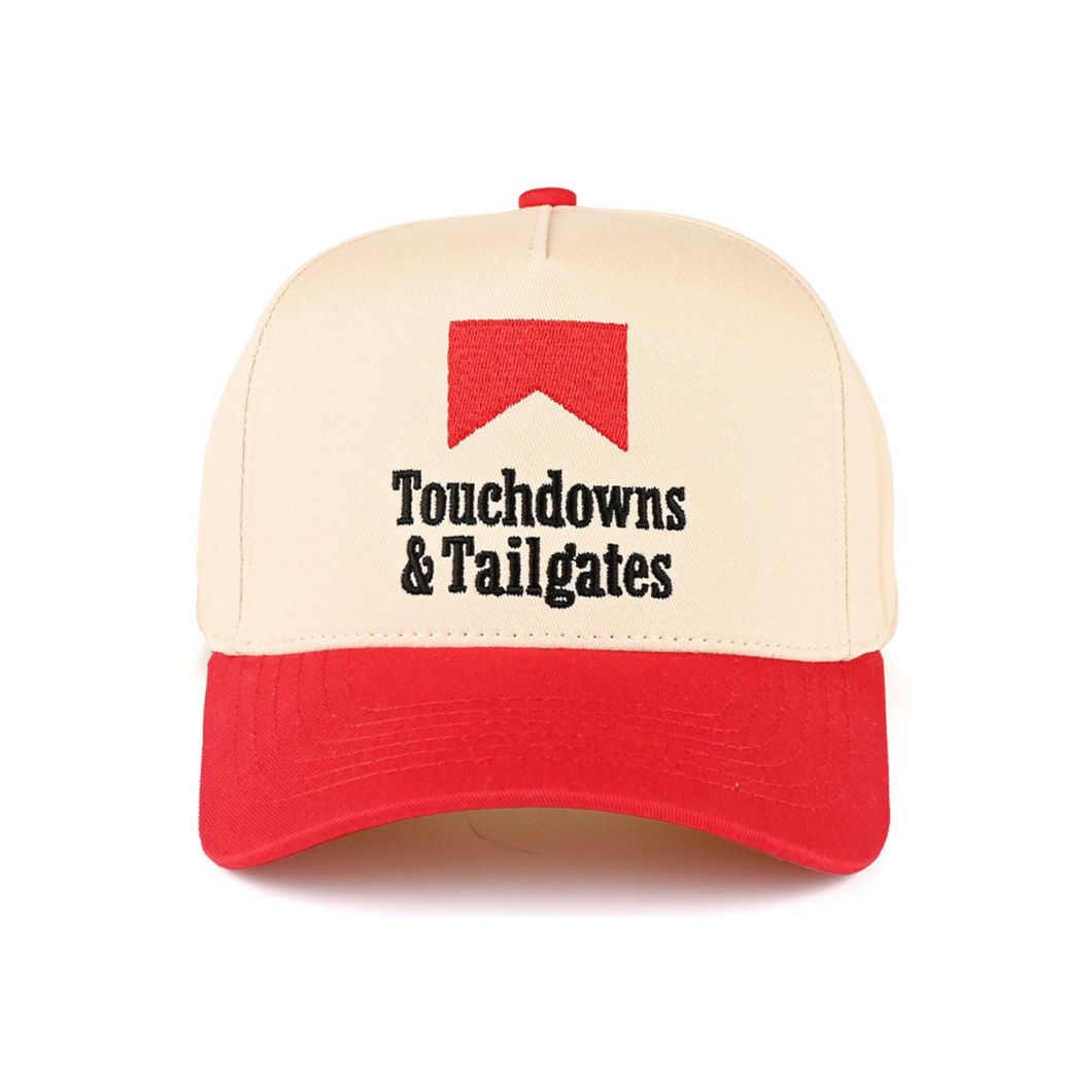 Red CC Beanie “Gameday Ready” Letter Embroidered Two-Tone Trucker Hat Baseball Cap features bold embroidered lettering with a sporty two-tone design, perfect for showing off your game-day spirit. The classic trucker style offers breathable comfort and an adjustable fit for all-day wear.