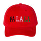 Celebrate the season with this playful holiday cap featuring FA LA LA embroidered in festive colors. A fun Christmas accessory that adds cheer to any outfit, perfect for parties, gatherings, or gifting. Adjustable fit makes it a stylish novelty hat for spreading holiday spirit all season long.